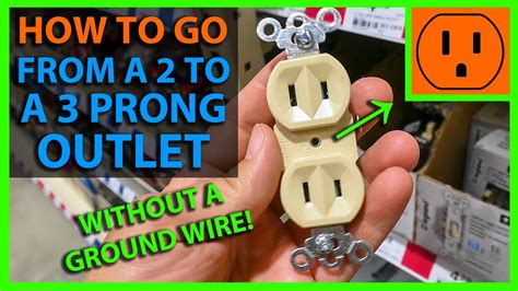 how to ground a metal receptacle box|replacing ungrounded outlet.